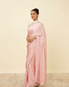 Fairy Tale Pink Sequined Saree image number 3